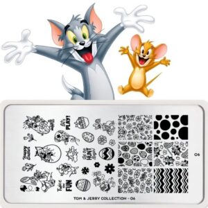 MoYou London Stempelplatte „Tom & Jerry Collection“ – Sonderausgabe - Nr. 6