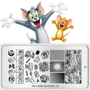 MoYou London Stempelplatte „Tom & Jerry Collection“ – Sonderausgabe Nr. 02