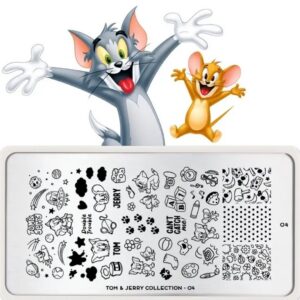 MoYou London Stempelplatte „Tom & Jerry Collection“ – Sonderausgabe Nr. 04