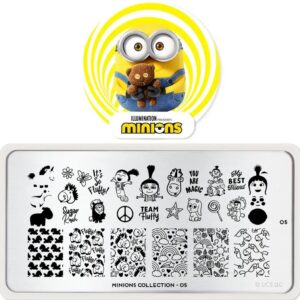 MoYou London Stempelplatte „Minions Collection“ – Sonderausgabe - Nr. 5