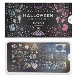 MoYou London Stempelplatte „Halloween Collection“ Nr. 01