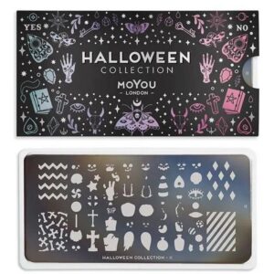 MoYou London Stempelplatte „Halloween Collection“ Nr. 11