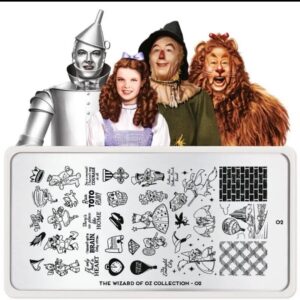 MoYou London Stempelplatte „The Wizard of Oz Collection“ – Sonderausgabe - Nr. 02