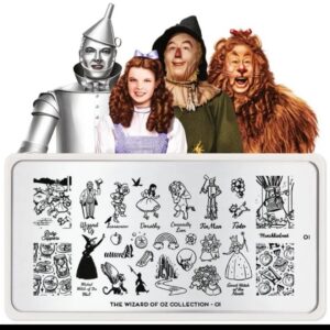 MoYou London Stempelplatte „The Wizard of Oz Collection“ – Sonderausgabe - Nr. 01