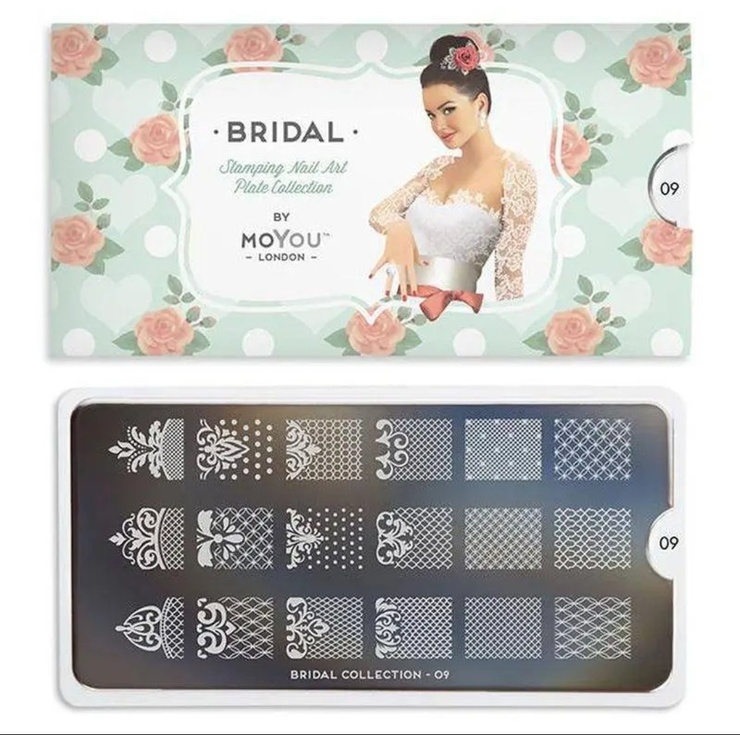 MoYou London Stempelplatte „Bridal Collection“ Nr. 09